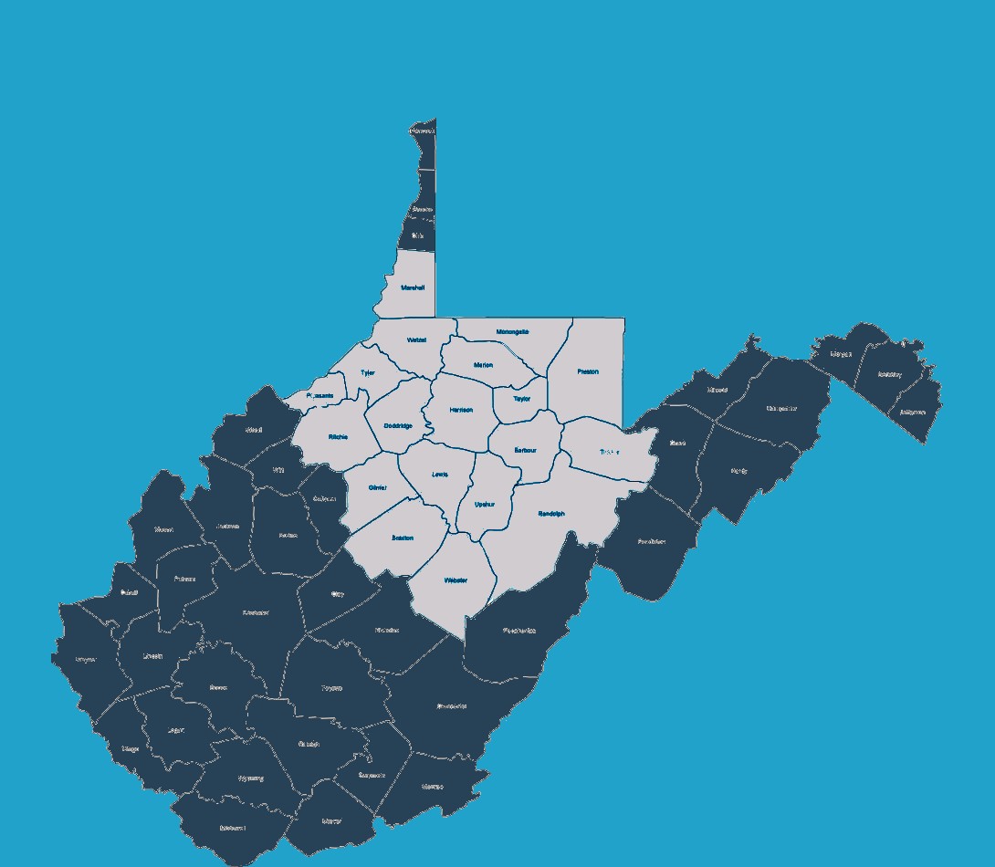 UPFORCED service area map